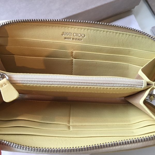 2016新作 JIMMY CHOO ジミーチュウコピー 大人気 長財布 星スタッズ Filipa